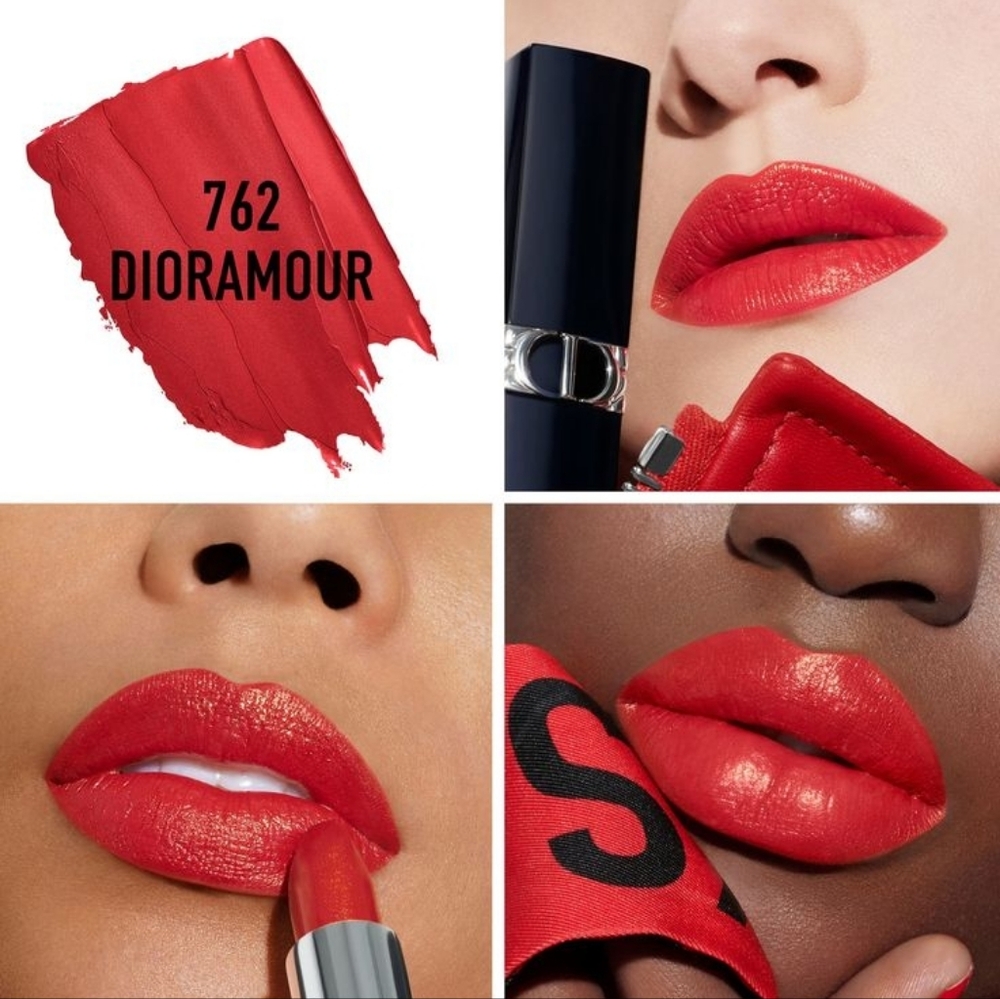 Dior Rouge Lipstick Refill #762 Dioramour - Metalic